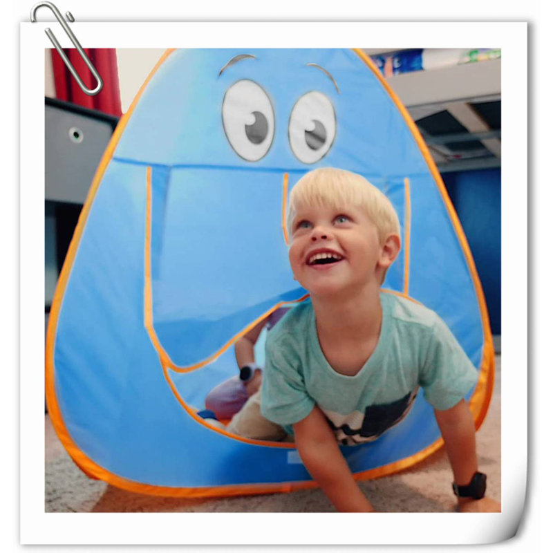 ULOVEME Kids Camping Set With Pop-Up Tent | 34-Piece Indoor Outdoor Pretend Play Toys For Ages 3-5
